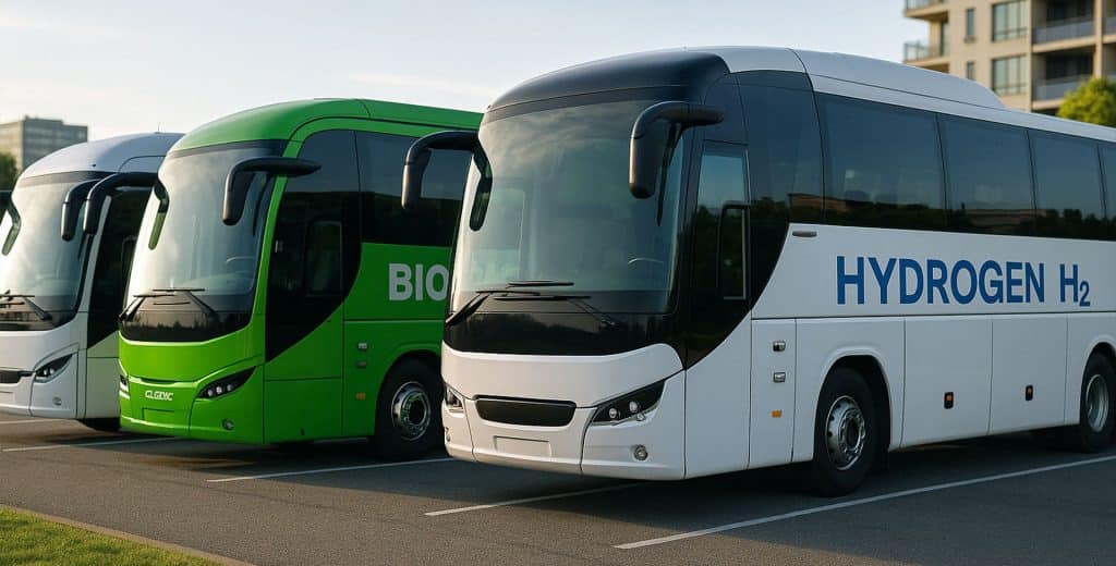 Autocars bas carbone en Europe