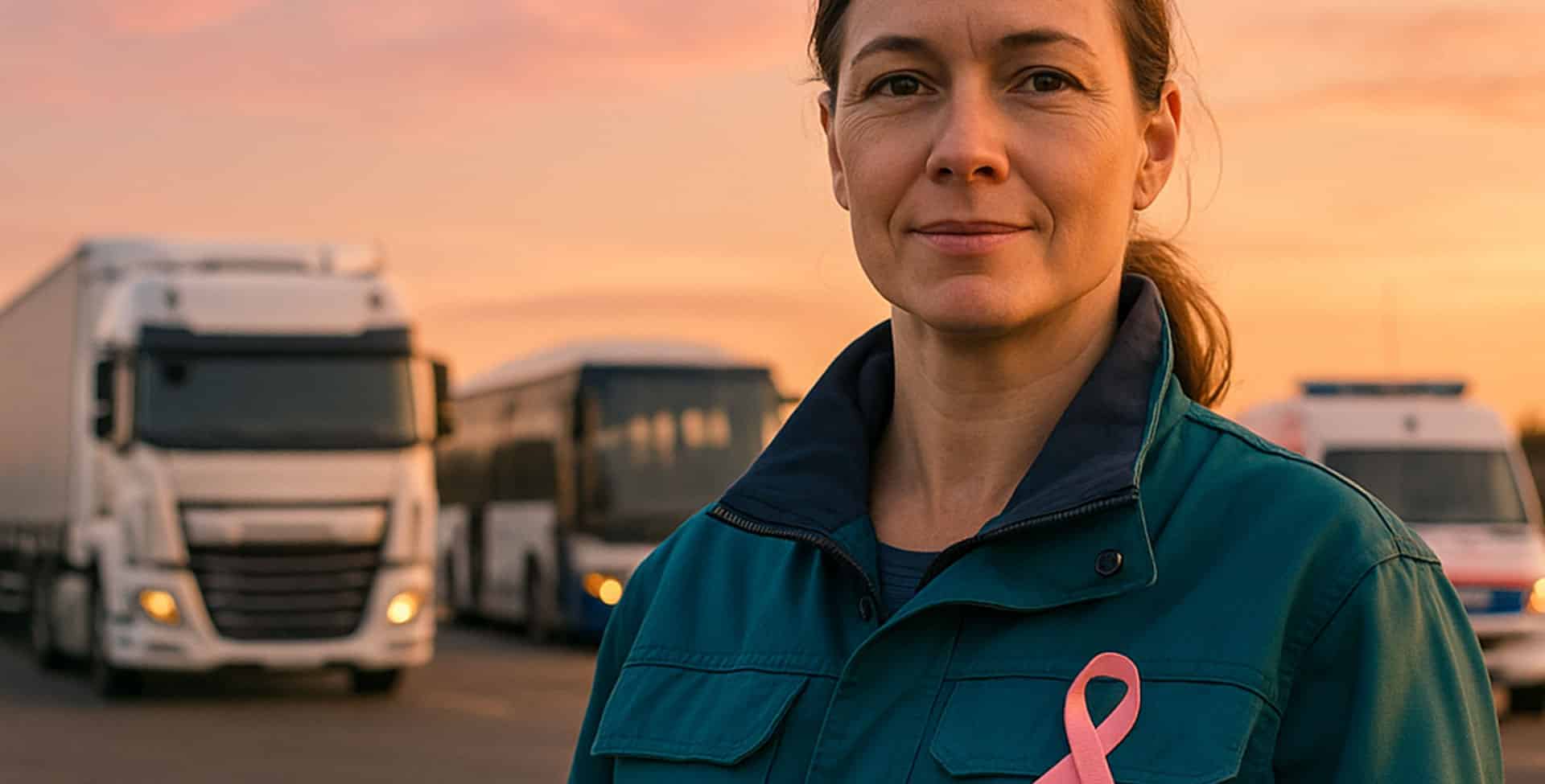 Femmes professionnelles du transport routier dans les secteurs marchandises, voyageurs et sanitaire