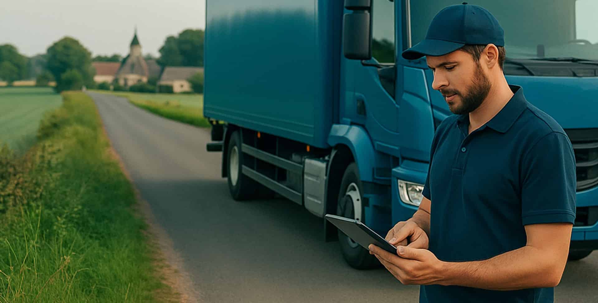 Tournée de transport routier en zone rurale avec contraintes de réseau et ZFE